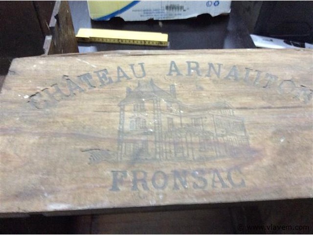 Houten wijnkratten - afbeelding 2 van  3