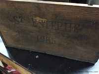 Houten wijnkratten - afbeelding 3 van  3