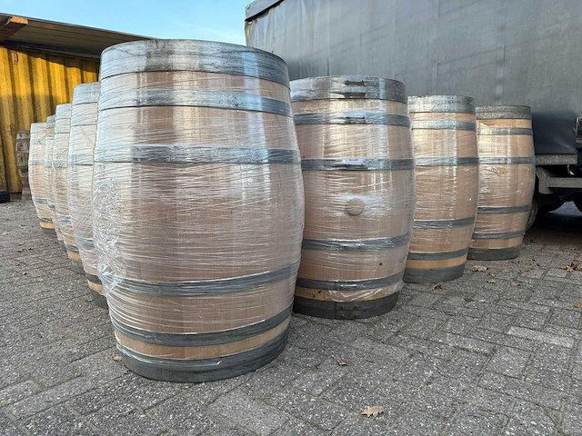 Houten wijnvat (20x) - afbeelding 6 van  12