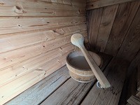 Houten wijnvat-sauna (70–80°c) - afbeelding 2 van  10