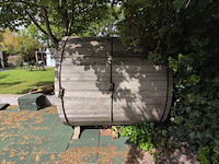 Houten wijnvat-sauna (70–80°c) - afbeelding 6 van  10