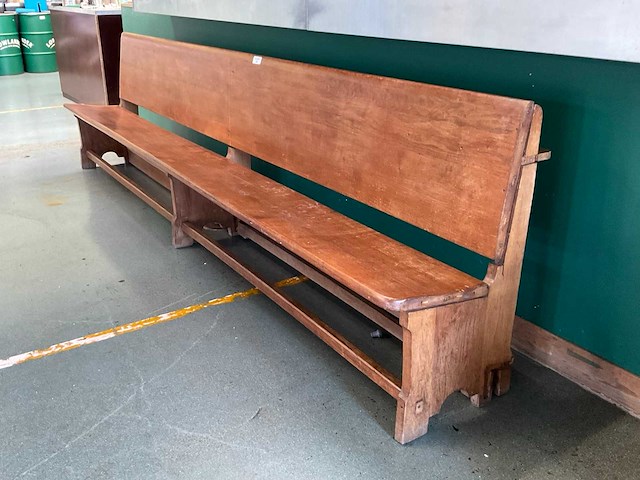 Houten zitbank - afbeelding 1 van  3