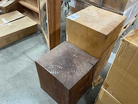 Houten zuil (2x) - afbeelding 1 van  2