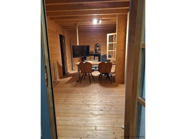 Houtenchalet - 500x500x550cm - afbeelding 6 van  19