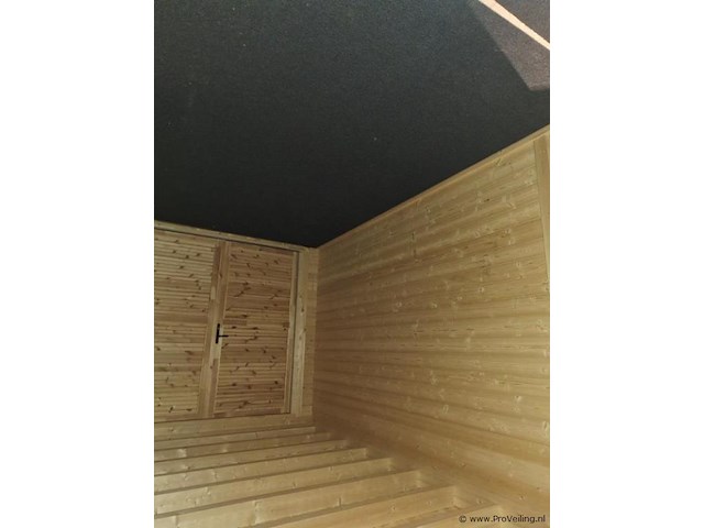 Houtenchalet - 500x500x550cm - afbeelding 8 van  19