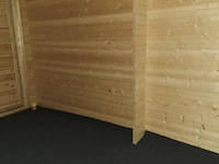 Houtenchalet - 500x500x550cm - afbeelding 9 van  19