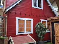 Houtenchalet - 500x500x550cm