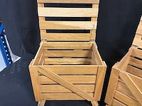 Houtenkist (2x) - afbeelding 5 van  6