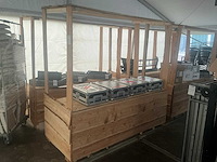 Houtenkraam 2 meter (4x) - afbeelding 1 van  2