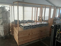 Houtenkraam 2 meter (4x) - afbeelding 2 van  2