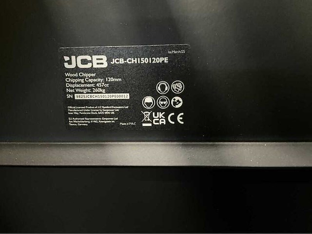 Houthakselaar, jcb, ch150120pe, 2026 - afbeelding 4 van  16
