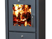 Houtkachel 7 kw, victoria, de luxe sm, zwart - afbeelding 4 van  4