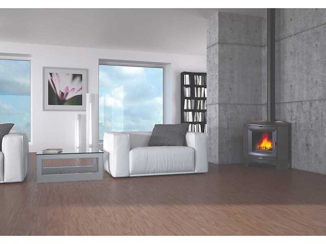 Houtkachel bronpi, bremen hoek - afbeelding 3 van  8