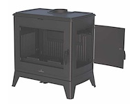 Houtkachel bronpi, derby 14 - gietijzer - zijlade