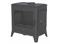 Houtkachel bronpi, derby 14 - gietijzer - zijlade - afbeelding 6 van  8