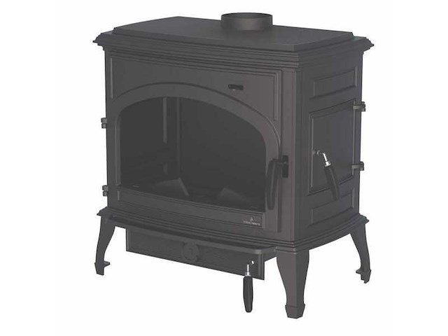 Houtkachel bronpi, etna - gietijzer - zijlade - afbeelding 1 van  8