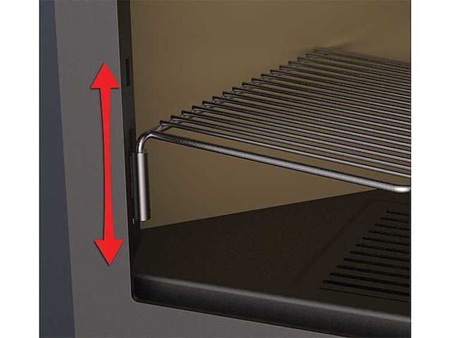 Houtkachel bronpi, gijon h - met oven - vrijstaand - afbeelding 7 van  9