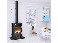 Houtkachel bronpi, gijon h - met oven - vrijstaand - afbeelding 8 van  9