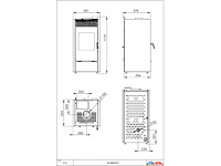 Houtkachel bronpi, hybrid ne - hout & pellet - afbeelding 3 van  4
