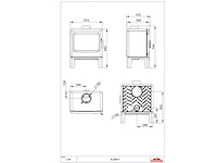 Houtkachel bronpi, karen - afbeelding 2 van  4