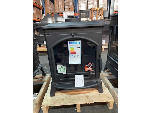 Houtkachel bronpi, ordessa - gietijzer - vrijstaand - afbeelding 1 van  8