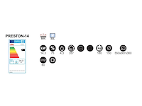 Houtkachel bronpi, preston - gietijzer - afbeelding 6 van  8