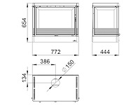 Houtkachel bronpi, versailles c vision - afbeelding 6 van  9