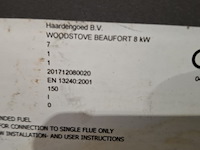 Houtkachel, haarlengte b.v., woonstede beaufort 8 kw - afbeelding 13 van  13