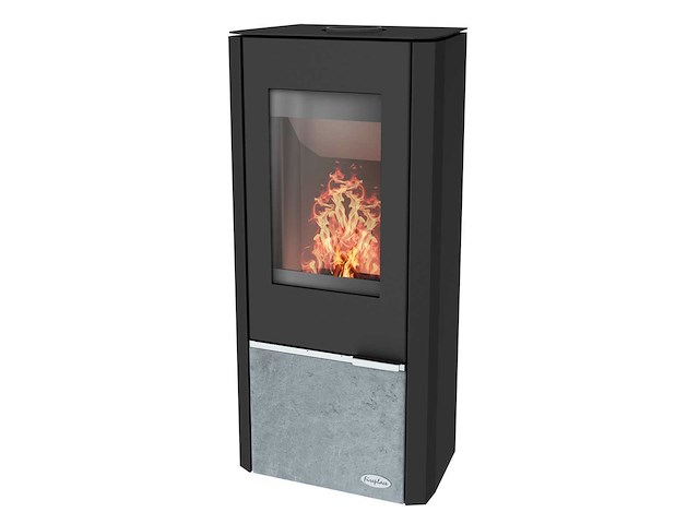 Houtkachel, king speksteen - vrijstaand - afbeelding 3 van  3