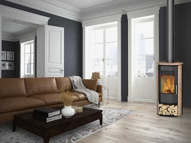 Houtkachel phon - vrijstaand - afbeelding 3 van  3