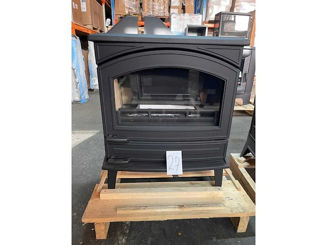 Houtkachel saey, duo - afbeelding 2 van  4