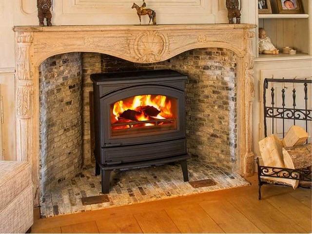 Houtkachel saey, duo - afbeelding 3 van  4