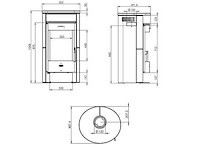 Houtkachel zamo - afbeelding 3 van  3