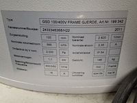 Houtmot afzuiging, gjerde, gsd 100/400v type 100 - afbeelding 4 van  12