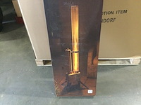 Houtpellet terrasheater esschert design, ff652, zwart - afbeelding 4 van  6