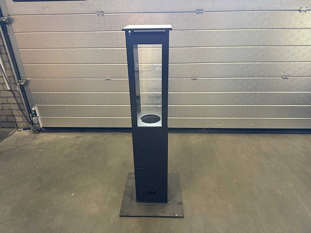 Houtpellet terrasheater / terrashaard zwart - afbeelding 1 van  4