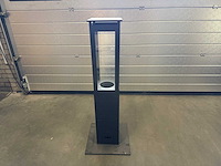 Houtpellet terrasheater / terrashaard zwart - afbeelding 1 van  4