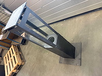 Houtpellet terrasheater / terrashaard zwart - afbeelding 4 van  4