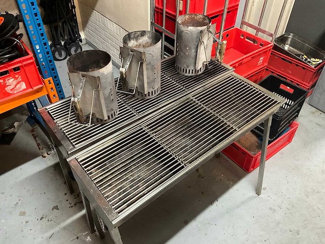Houtskool barbecues (2x) - afbeelding 1 van  2