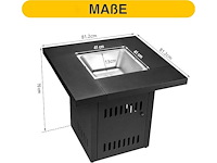 Houtskoolvuurtafel - afbeelding 2 van  5