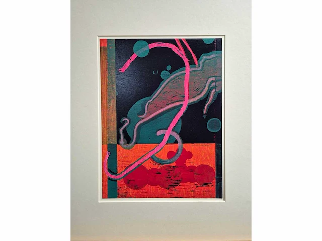 Houtsnede - 60 x 50 - afbeelding 1 van  3