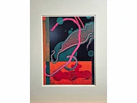Houtsnede - 60 x 50