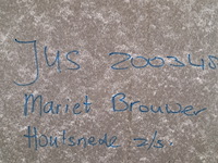 Houtsnede, mariët brouwer - afbeelding 10 van  10