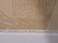 Houtsnede, saskia zuidam, leemhuizen iii - afbeelding 8 van  11