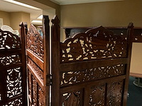 Houtsnijwerken roomdividers (2x) - afbeelding 1 van  3
