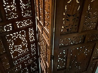 Houtsnijwerken roomdividers (2x) - afbeelding 2 van  3