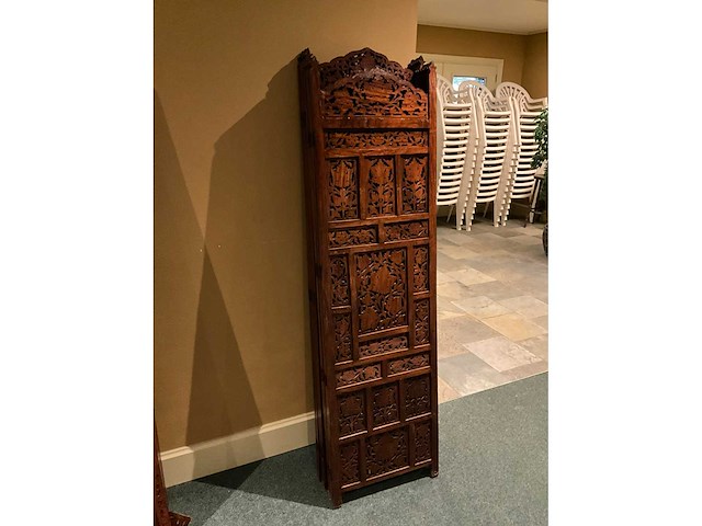 Houtsnijwerken roomdividers (2x) - afbeelding 3 van  3