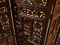 Houtsnijwerken roomdividers (2x) - afbeelding 1 van  2