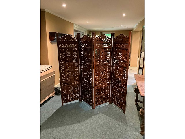 Houtsnijwerken roomdividers (2x) - afbeelding 2 van  6