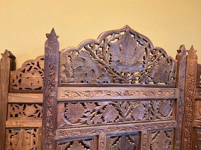 Houtsnijwerken roomdividers (2x) - afbeelding 4 van  6